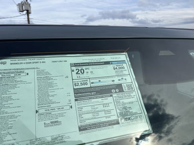 2026 Jeep Wrangler Sport S