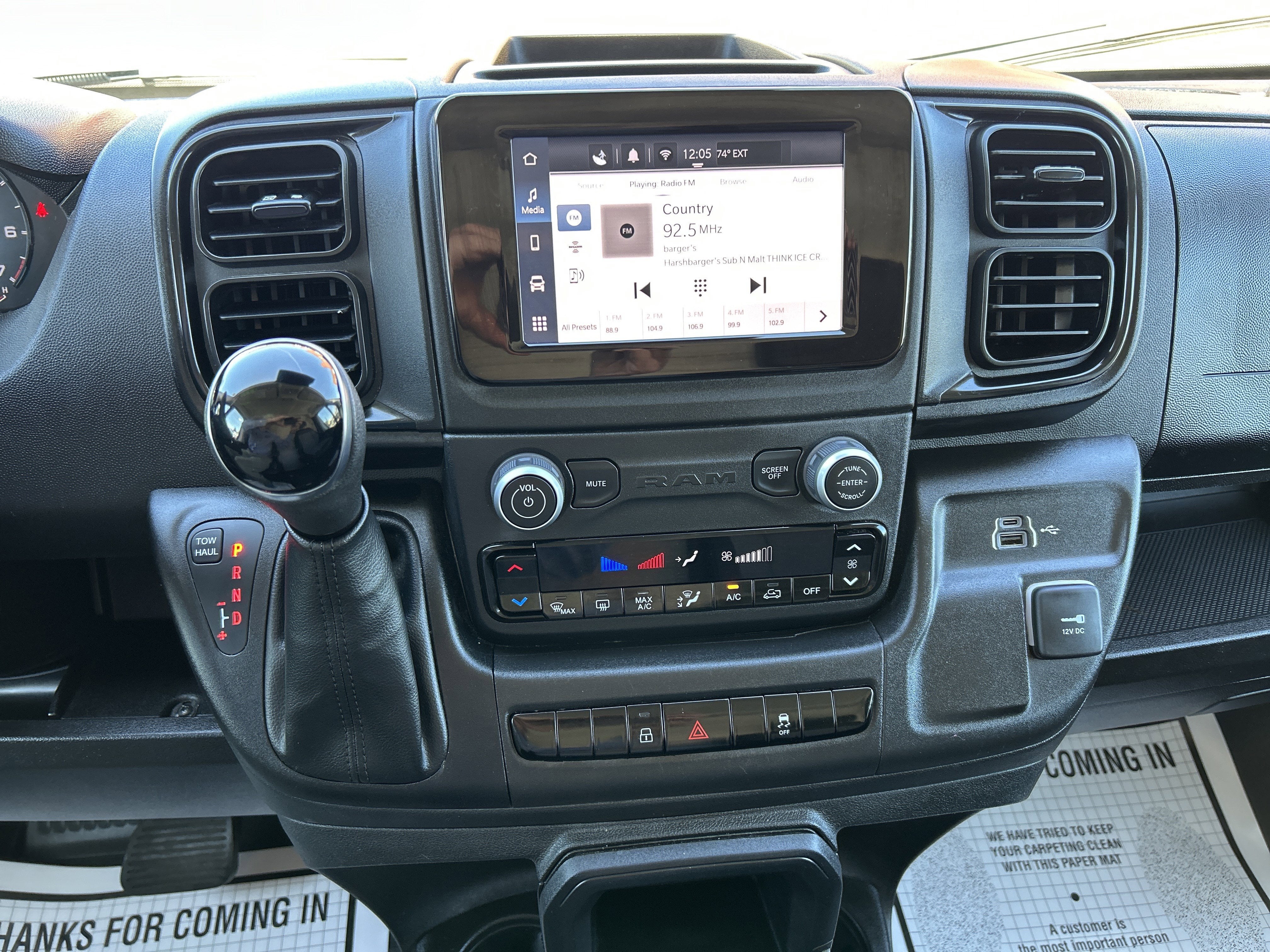 2025 RAM PROMASTER 2500 HIGH ROOF