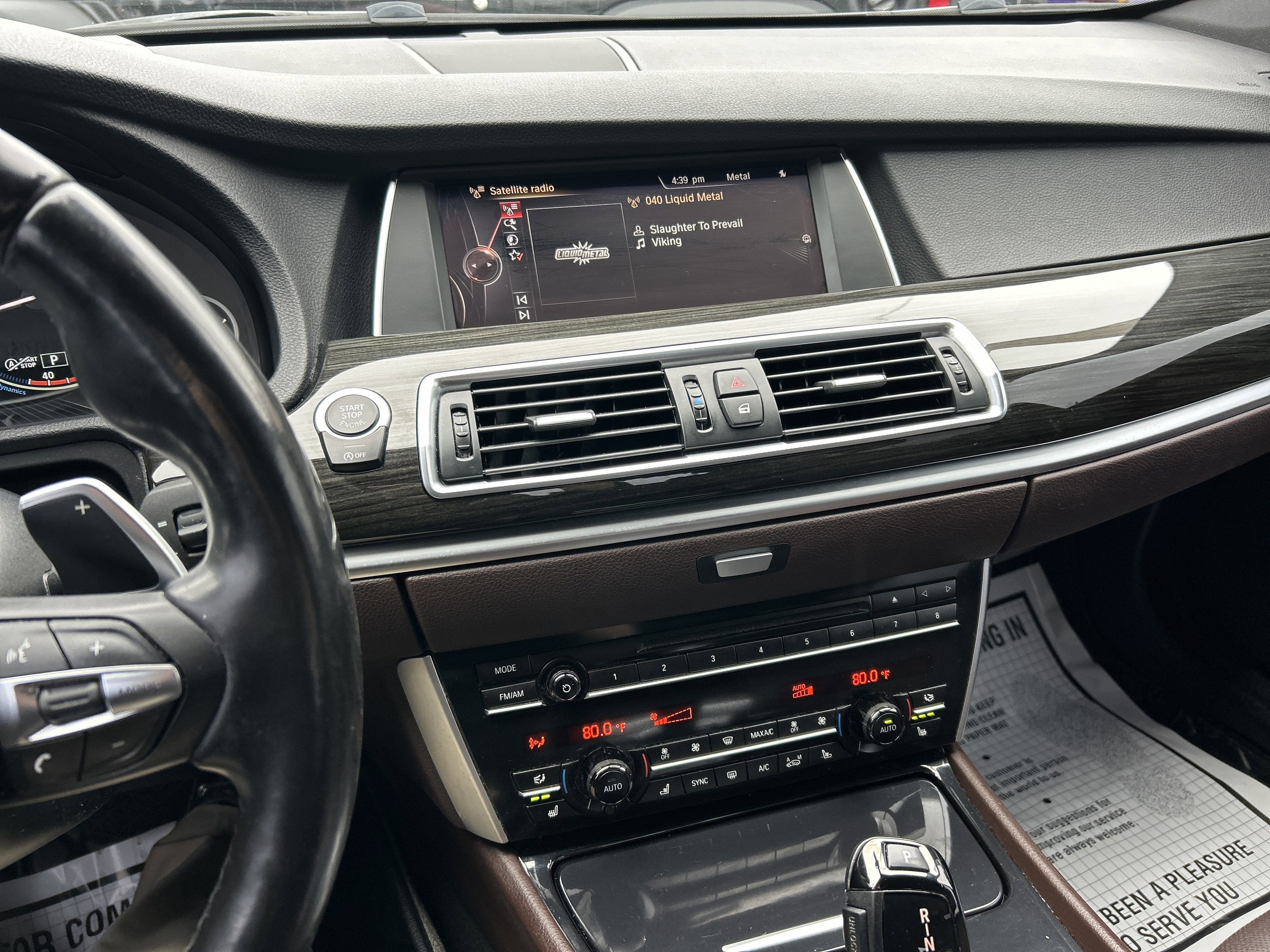 2017 BMW 5 SERIES XDRIVE GT