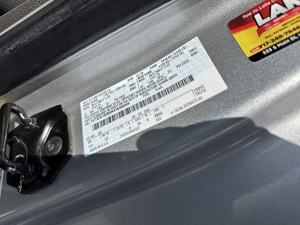 2019 Ford F-150 XL