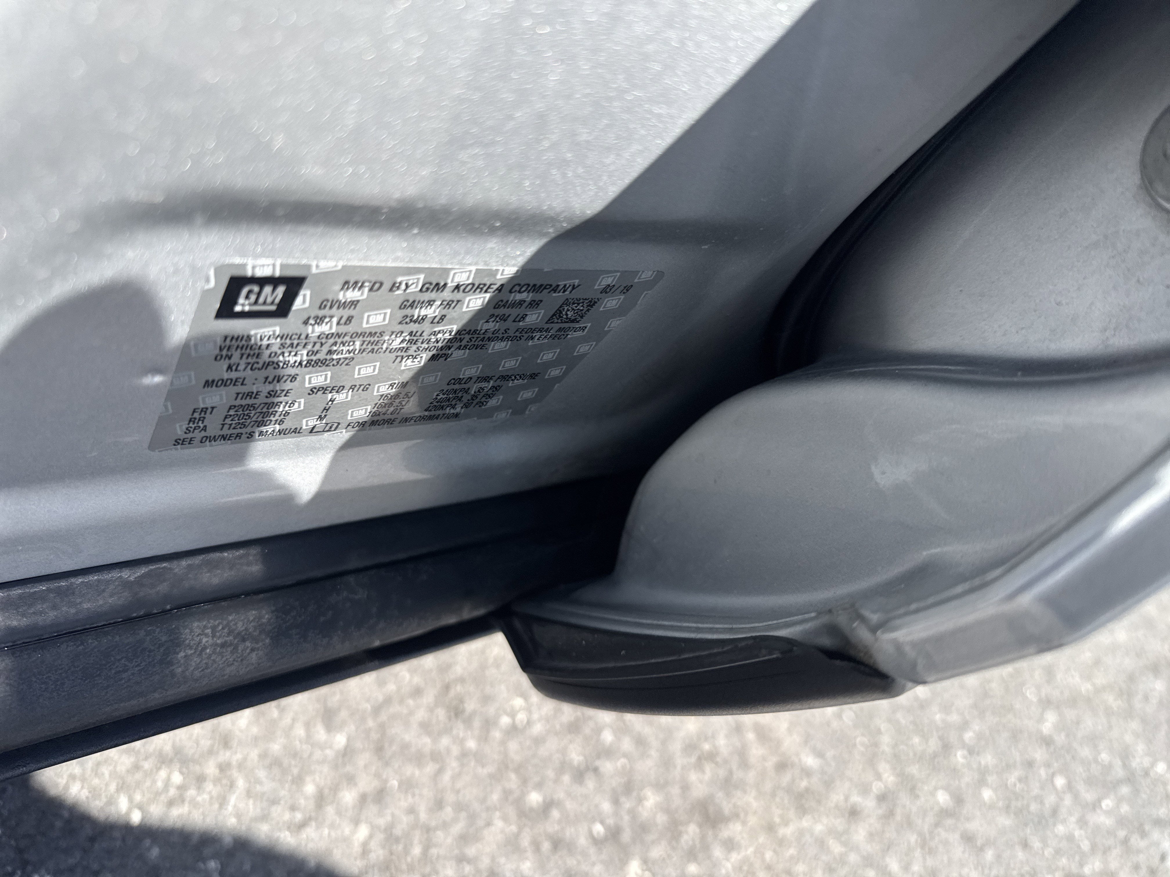 2019 Chevrolet Trax LT