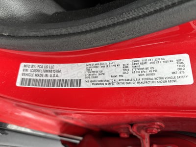 2021 RAM RAM1500 REBEL