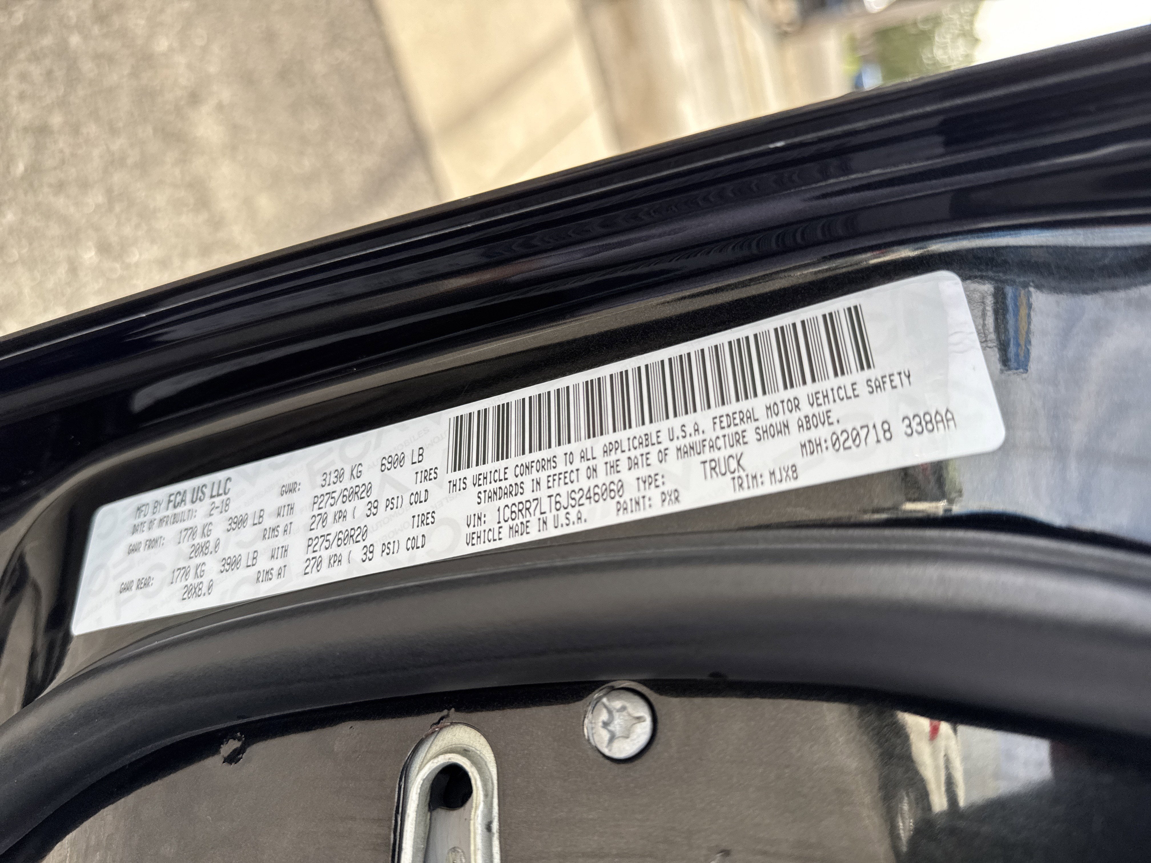 2018 RAM 1500 Big Horn