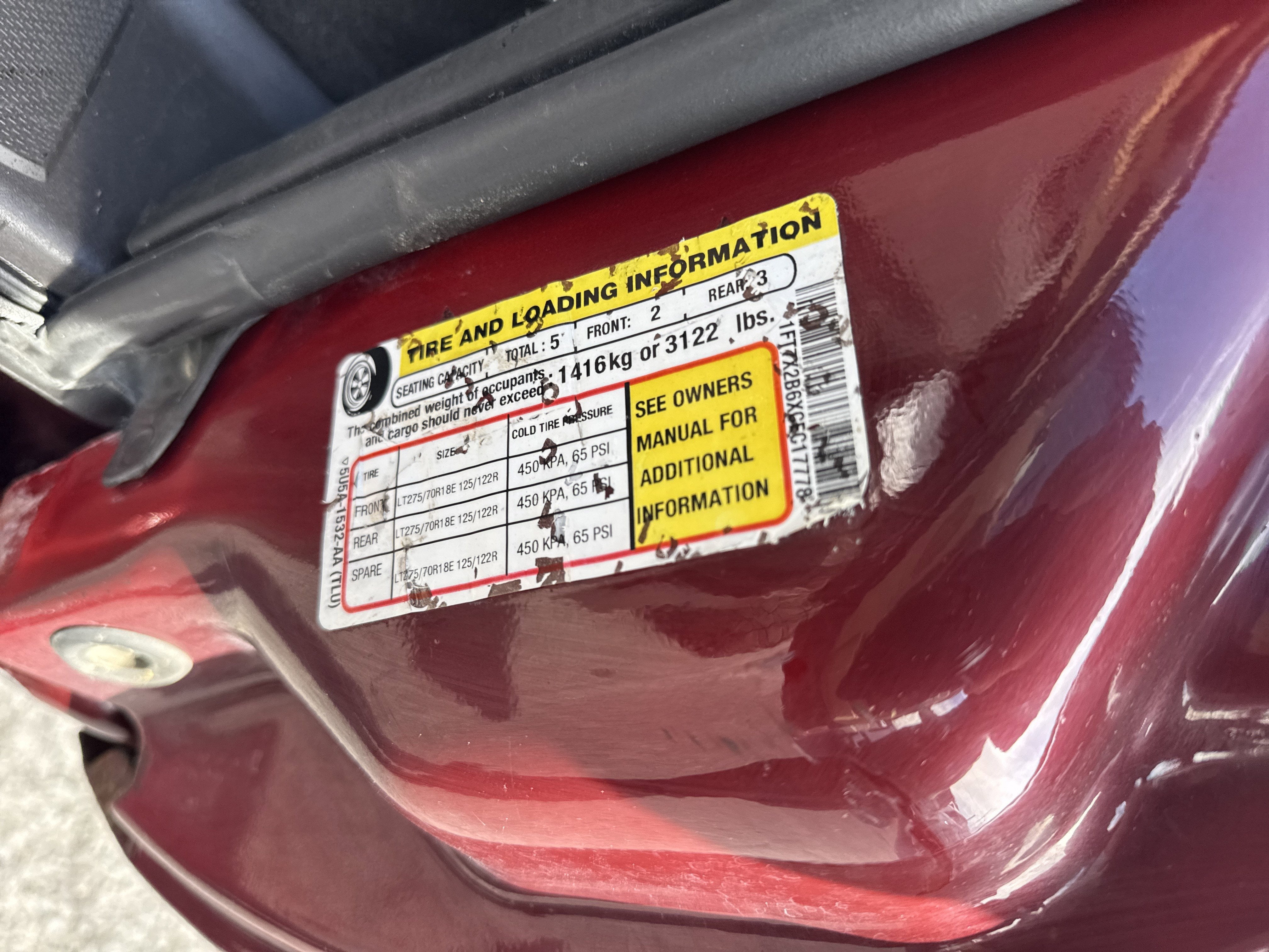 2012 Ford Super Duty F-250 SRW XL