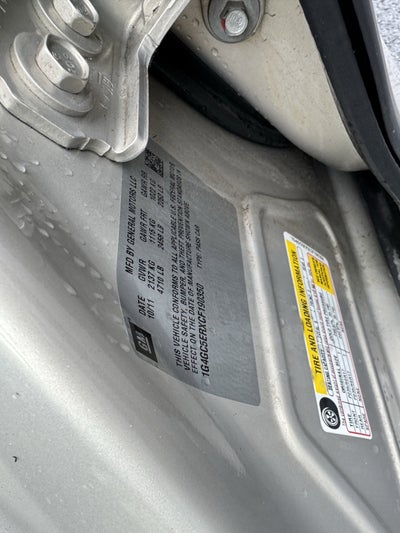 2012 Buick LaCrosse Leather