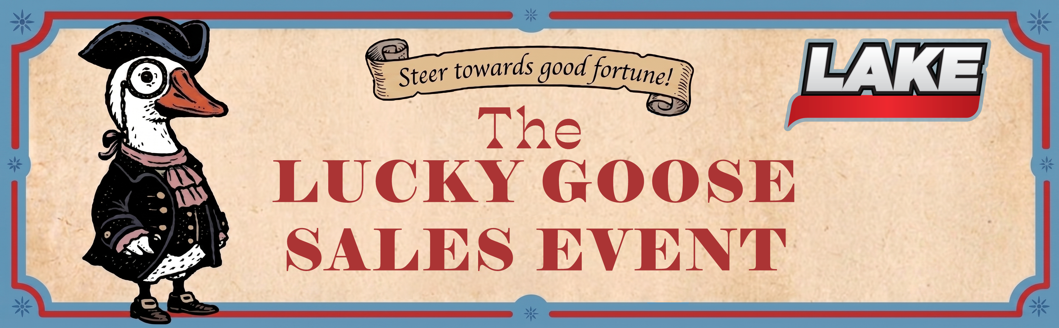 Lucky Goose Sales Event